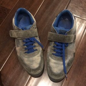 Blue and grey LOUIS VUITTON shoes